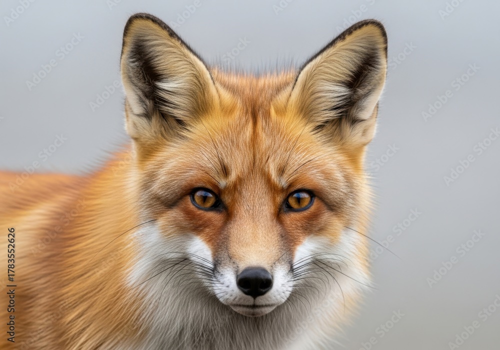 Fototapeta premium Close-up Portrait of a Red Fox