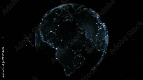 earth globe animation