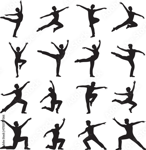 Multi-Pose Human Silhouette Vector Bundle

Fitness, Yoga & Dance Silhouette Collection

Dynamic Human Action Poses Vector Set

Sports, Exercise & Meditation Silhouette Pack

Active People Movement Sil