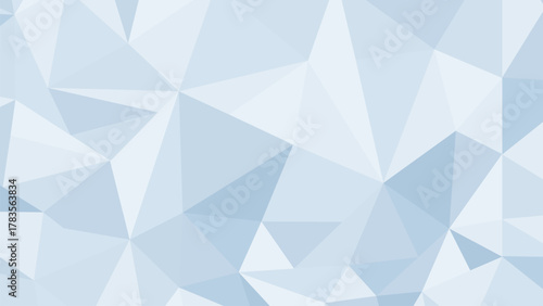 Light Blue Gray Polygonal Background Abstract Geometric Low Poly Triangle Design Wallpaper