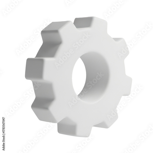 SpeechBubble_FiveStarRating_WhiteBubble_YellowStars_Puffy_SatinPlastic_Floating_Minimalist_CustomerFeedback_3DIllustration