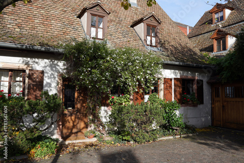 entrance of an old house at Speyer