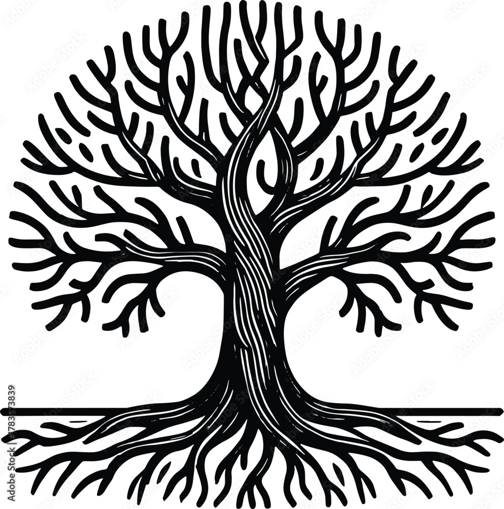 Obraz premium Abstract geometric composition with bold colors and text elements