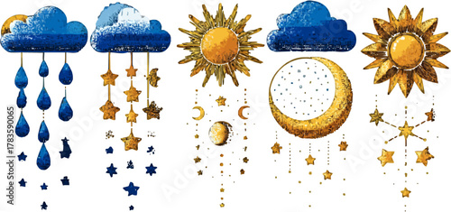 Neo Traditional Skies: A Journey Through the Cosmos