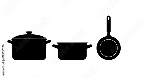 Kitchen Utensils Pots and Pans