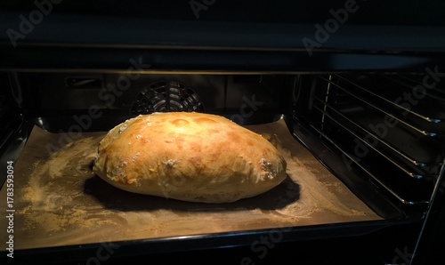  ciabotta in the oven