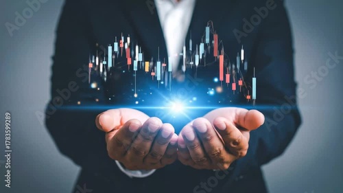 Financial Growth in Hand - A Vision of Investment Success.