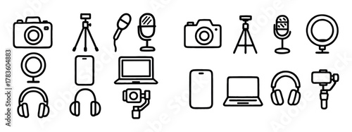 Blogger Gear Icons