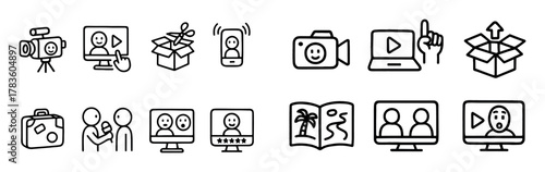 Doodle Blogger Icons
