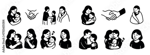 Isometric Tenderness Icons