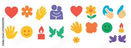 Tenderness Icon Set