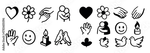 Tenderness Icon Grid