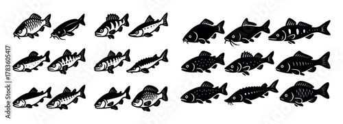 Freshwater Fish Icons
