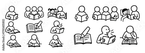 Reading Activity Icons