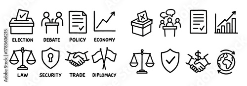 Political Icon Doodles