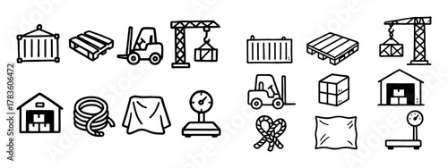 Cargo Transport Doodles