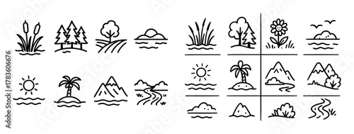 Bird Migration Icons