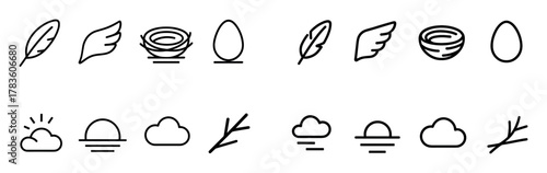 Migratory Bird Icons