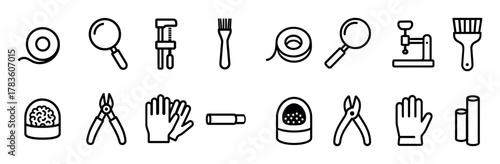 Minimalist Soldering Icons