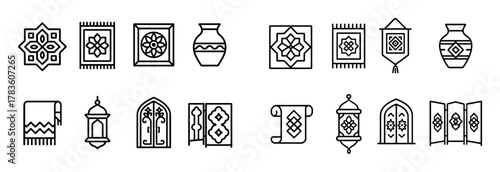 Oriental Pattern Icons