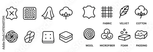 Minimalist Furniture Icons