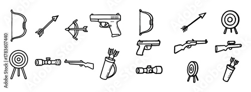 Shooting Target Icons