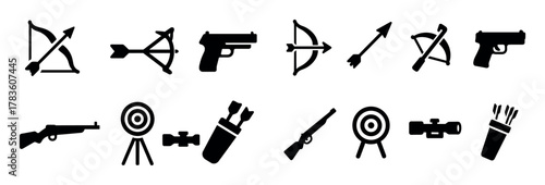 Shooting Targets Icons