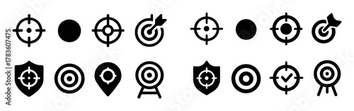 Shooting Target Icons