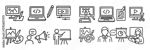 Freelance Activity Icons