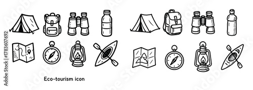 Eco Tourism Icons