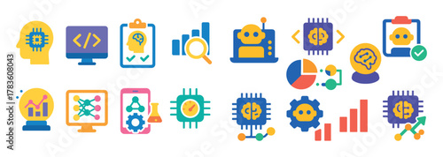 AI Development Icons