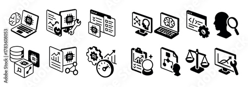 AI Development Icons