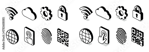 Isometric Tech Icons