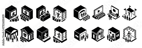 Pop Culture Icon Grid