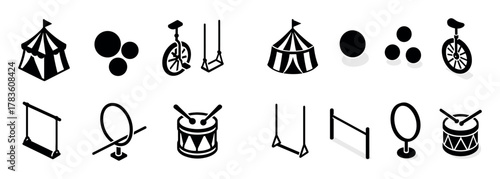 Circus Icon Set
