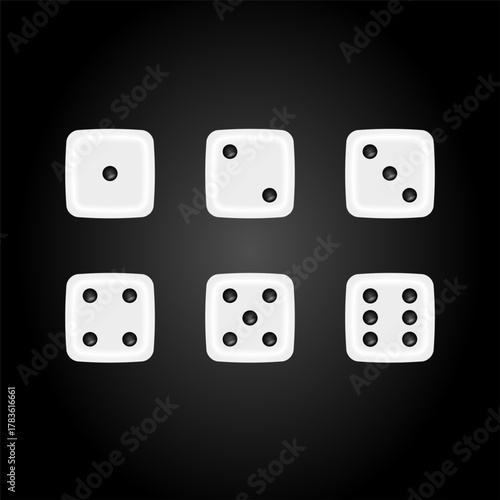 Dices graphic resourses for  casino o gambling related designs