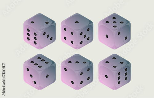 Dices graphic resourses for  casino o gambling related designs