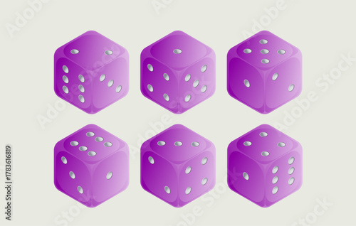 Dices graphic resourses for  casino o gambling related designs