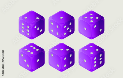Dices graphic resourses for  casino o gambling related designs