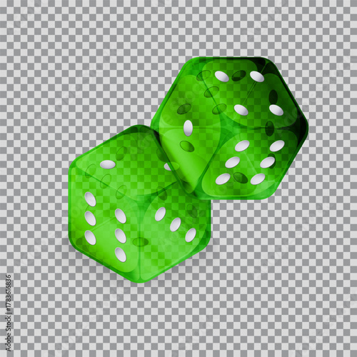 Dices graphic resourses for  casino o gambling related designs