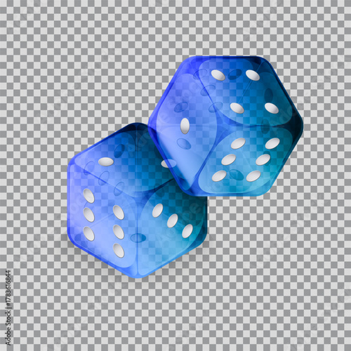 Dices graphic resourses for  casino o gambling related designs