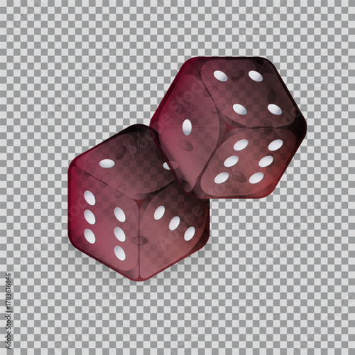 Dices graphic resourses for  casino o gambling related designs