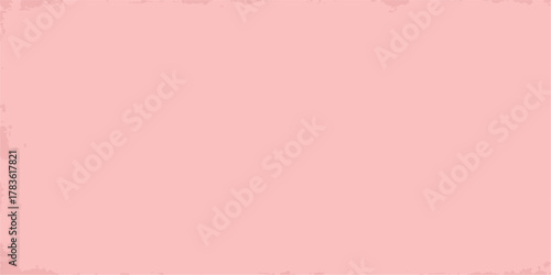 Pink floral frame design with hearts vector illustration for wedding invitation or valentine card