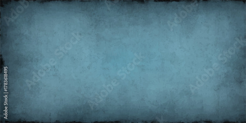 Dark grunge film strip frame with vintage paper and old concrete wall texture background