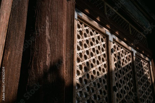 old wooden window