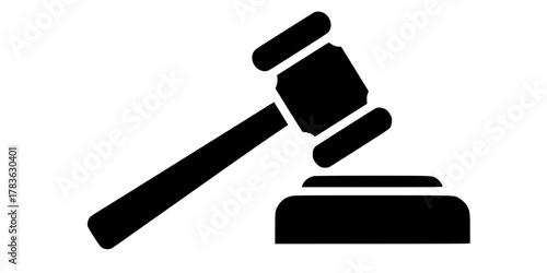 judge gavel icon vector. gavel icon vector
