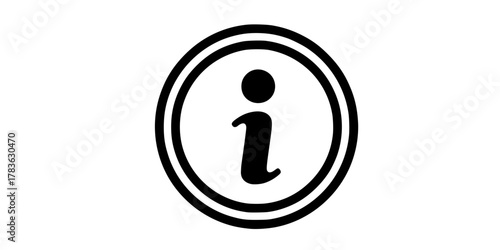 info icon vector, info sign and symbol vector Design
