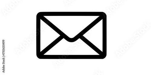 Envelope icon, Mail icon vector for web, computer and mobile app
