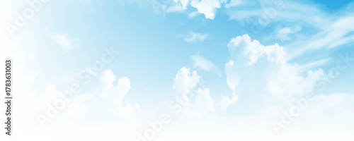 Beautiful blue sky clouds for background.