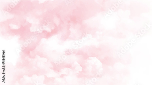 Beautiful pink sky clouds for background